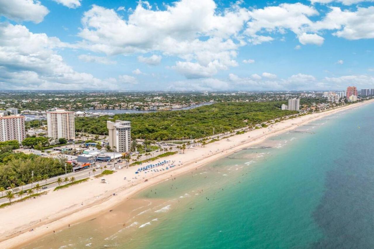 The Purple Pelican Beachfront With Ocean Balcony Unit 3 フォート・ローダーデール エクステリア 写真